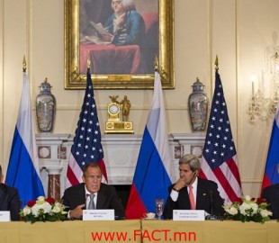 Kerry and Hagel Meet Lavrov and Shoygu at State Department