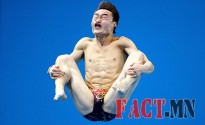 Funny side of Olympic diving
