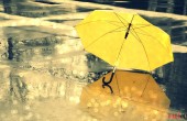 yellow-umbrella-rain