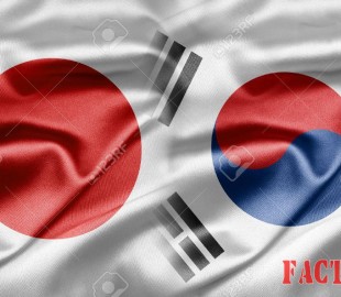 15063705-Japan-and-South-Korea-Stock-Photo-flag