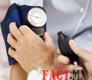 Pair of Human Hands Checking the Blood Pressure of a Patient
