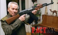 standard kalashnikov nowdays with a gun