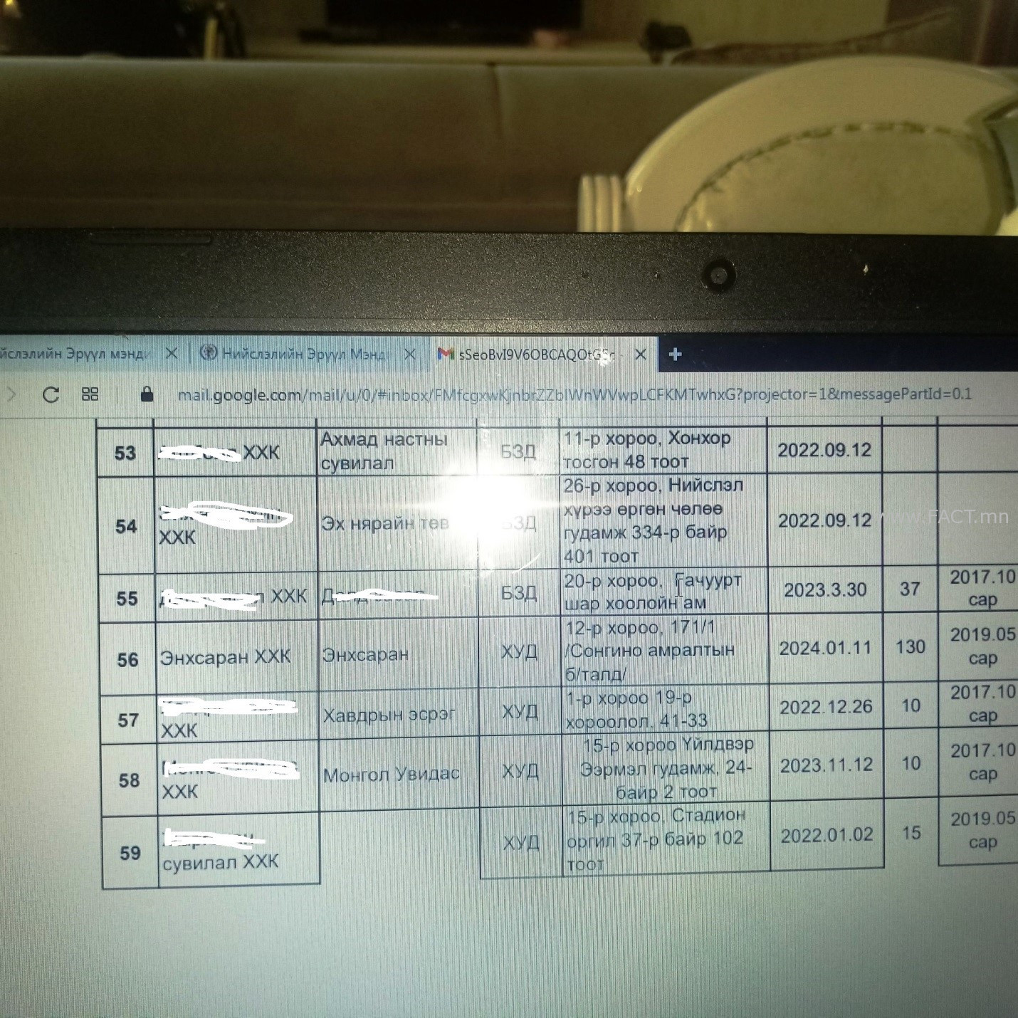 enhsaran hotiin darga