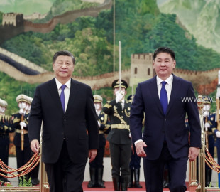 （XHDW）（2）习近平同蒙古国总统呼日勒苏赫举行会谈
