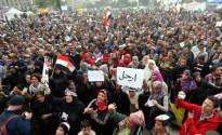 Protest against Egyptian President Mohamed Morsi