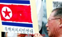 KOREA - ANTI-NORTH KOREA DEMO