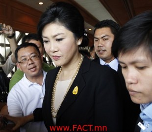 No-confidence debate session against Yingluck Shinawatra and her government
