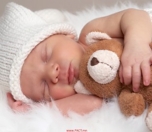 sleeping newborn