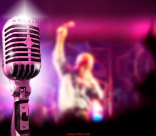 fondo de musica con microfono y concierto